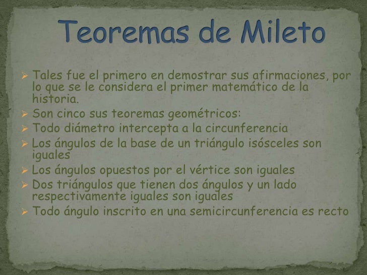 BIOGRAFIA TALES DE MILETO