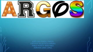 JOSÉ LUIS FENOLL PARDO.
CINTHYA VELASTEGUI PIÑERO.
PABLO RUFETE MARTÍNEZ.
ADRIANA JARA LÓPEZ.
 