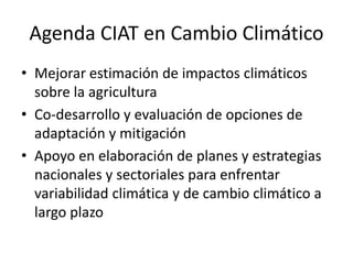 Presentación a. jarvis casa abierta ciat 2013