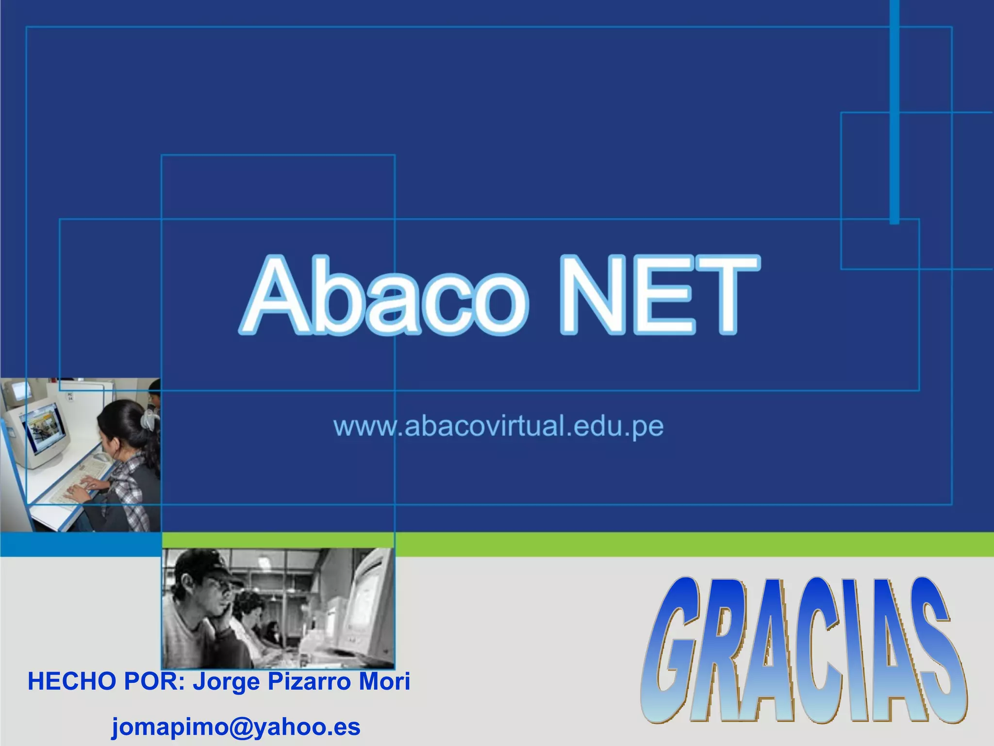 GRACIAS HECHO POR: Jorge Pizarro Mori [email_address] 