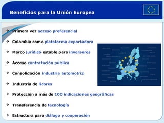Beneficios del Acuerdo Comercial entre Colombia y la Unión Europea | PPT
