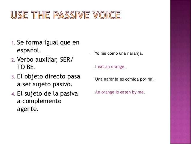 Passive Passive