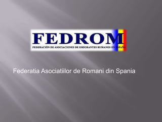 FederatiaAsociatiilor de RomanidinSpania 