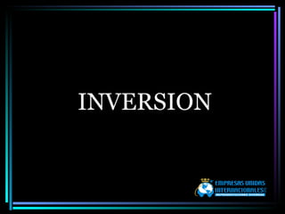 INVERSION 
