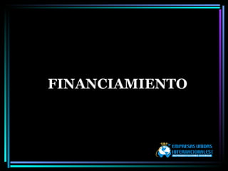 FINANCIAMIENTO 
