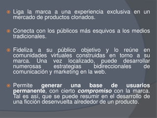 Presentación advertainment