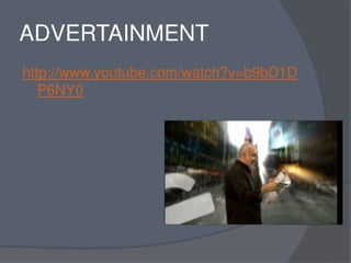 Presentación advertainment
