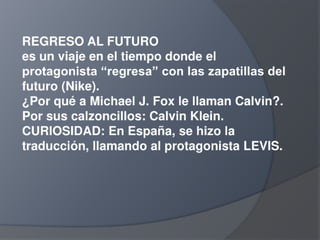 Presentación advertainment