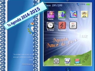 AGENDA CURSO 2014-2015 COLEGIO AMOR DE DIOS BURLADA