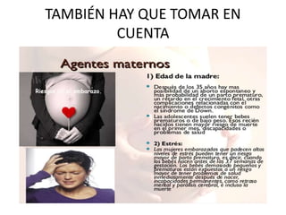 TAMBIÉN HAY QUE TOMAR EN
CUENTA
 
