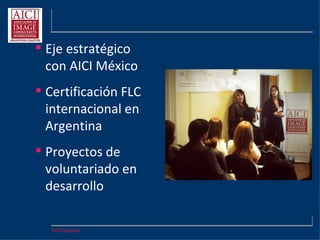 AICI Argentina
Nada se consigue sin esfuerzo
 