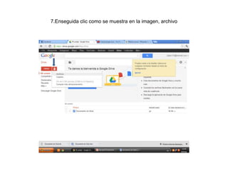 7.Enseguida clic como se muestra en la imagen, archivo
 
