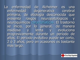 PresentacióN Alzheimer