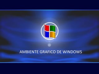 AMBIENTE GRAFICO DE WINDOWS