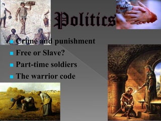 An Anglo-Saxon home.