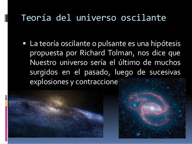 Teorias Origen del Universo.