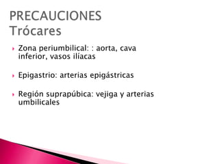  Zona periumbilical: : aorta, cava
inferior, vasos ilíacas
 Epigastrio: arterias epigástricas
 Región suprapúbica: vejiga y arterias
umbilicales
 
