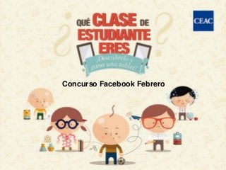 Concurso Facebook Febrero

 