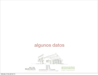 algunos datos
miércoles, 24 de abril de 13
 