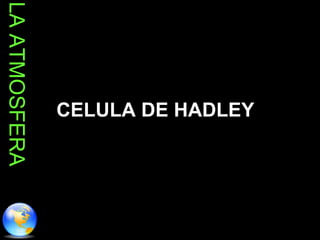 CELULA DE HADLEY LA ATMOSFERA 