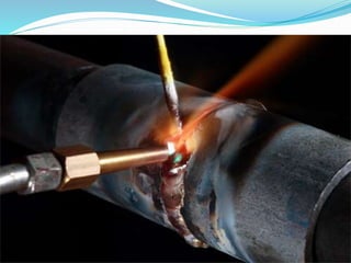 Equipo de soldar autógena en ppt