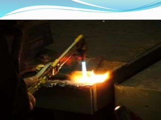 Equipo de soldar autógena en ppt