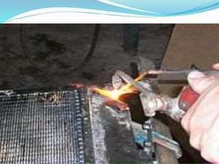 Equipo de soldar autógena en ppt