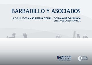 Presentación de servicios de Barbadillo y Asociados