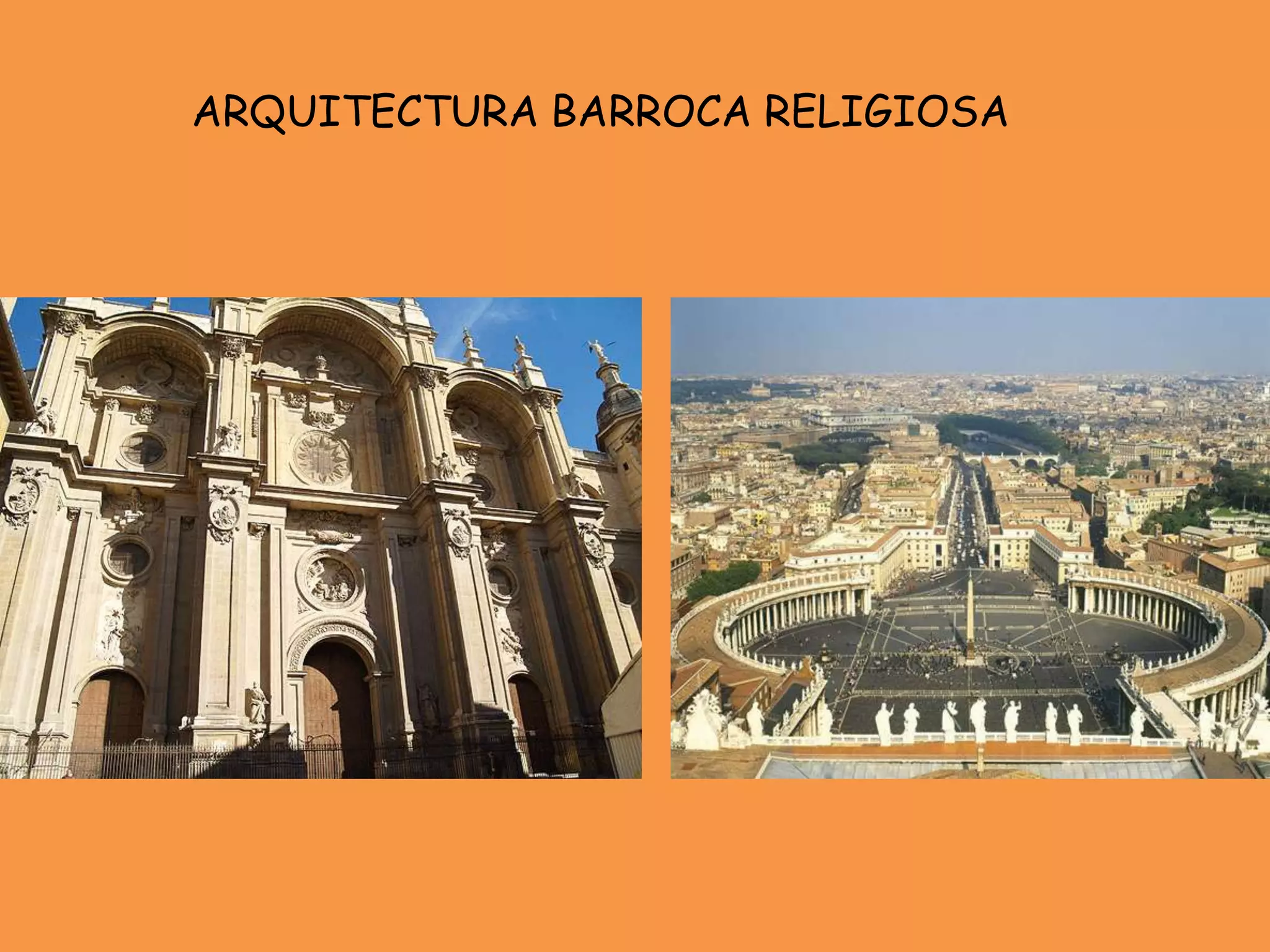 ARQUITECTURA BARROCA RELIGIOSA