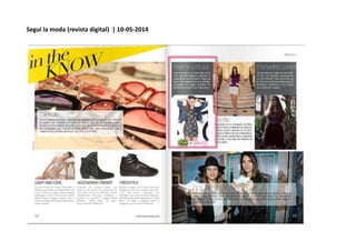 Seguí la moda (revista digital) | 10-05-2014
 