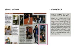 Clarín | 29-05-2014Veintitrés| 24-05-2014
 