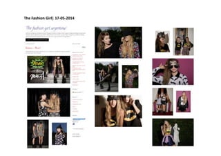 The Fashion Girl| 17-05-2014
 