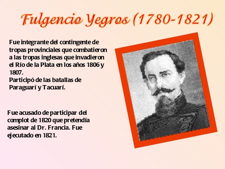 Proceres De La Independencia Paraguaya