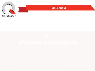 Procesos de Negocios con BPM
en
Empresas Aseguradoras
abril 2015 AS Ramiro Quintana, PMP
QUANAM
 
