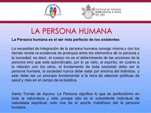 Bio tica General Y Fundamentos La Persona Humana
