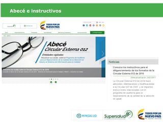 Abecé e instructivos
 