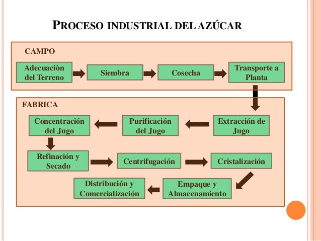 Proceso Industrial Caña de Azucar en Colombia