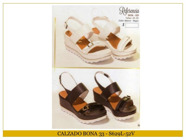 calzado bona catalogo 2018