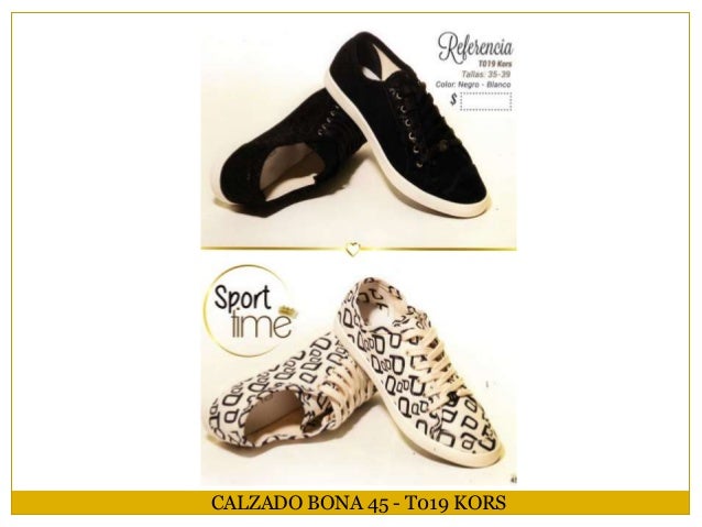 calzado bona catalogo 2018