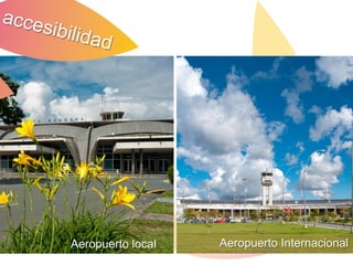 Aeropuerto local   Aeropuerto Internacional
 