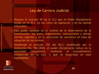 Presentación carrera judicial