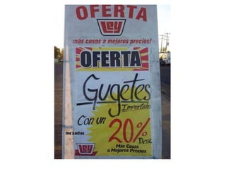 Presentación carteles faltas