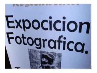 Presentación carteles faltas