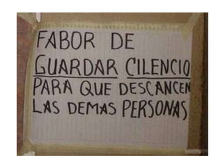 Presentación carteles faltas