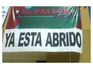 Presentación carteles faltas