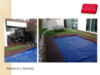 Alberca y terraza