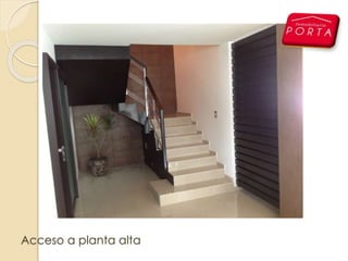 Acceso a planta alta