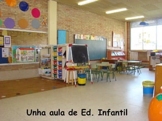 Unha aula de Ed. Infantil
 