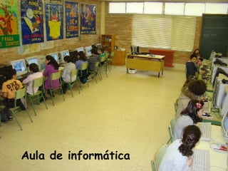 Aula de informática
 