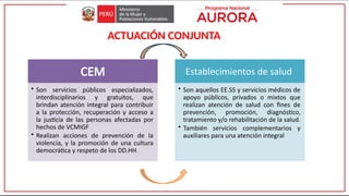 Protocolo de Actuación Conjunta para Atención Integral a Víctimas de ...